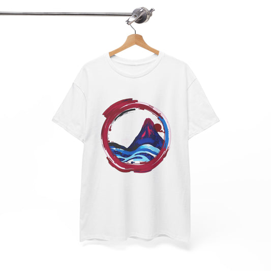 Abstract Mountain Wave T-Shirt