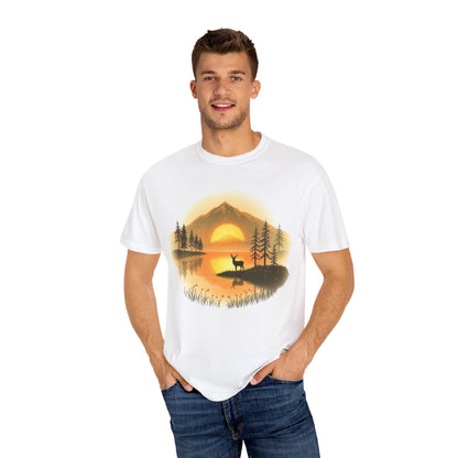 Mountain Sunset Glow T-Shirt