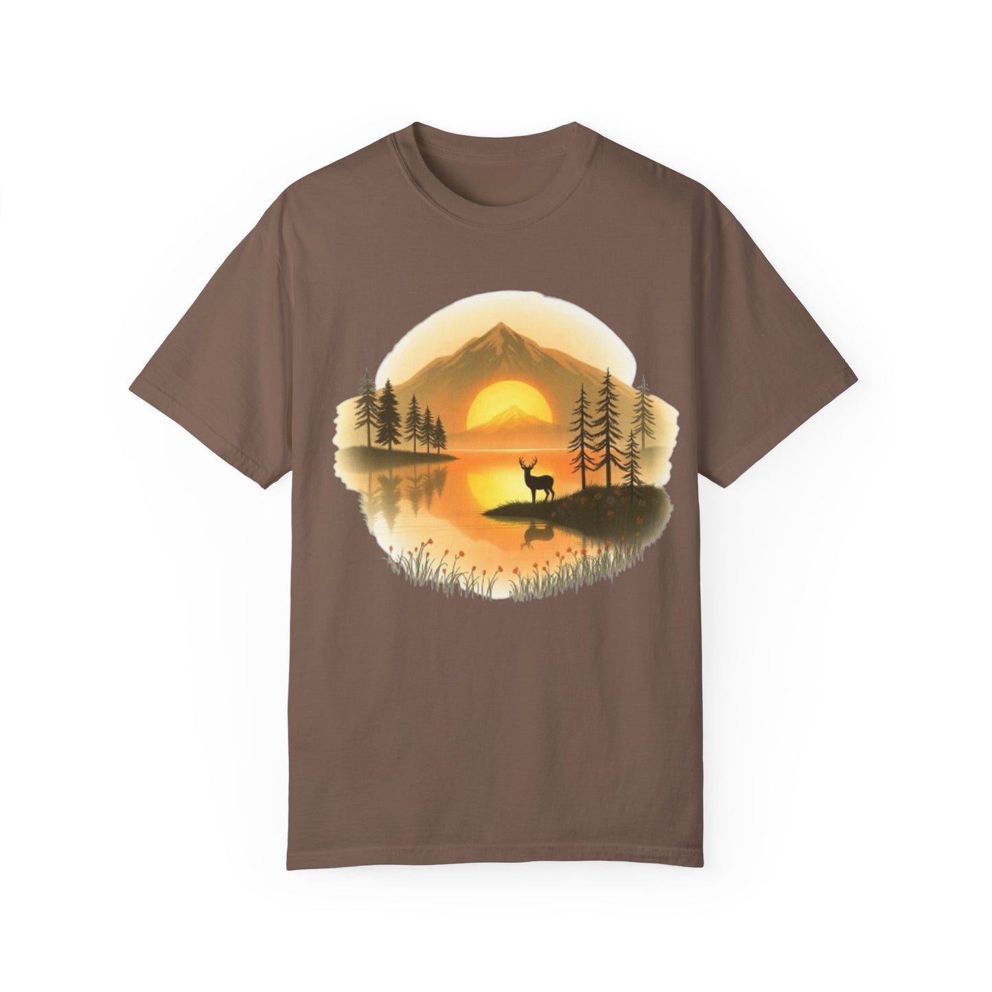 Mountain Sunset Glow T-Shirt