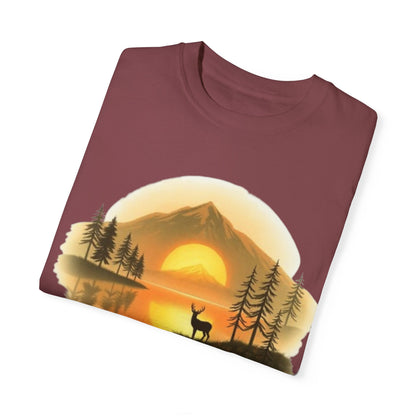 Mountain Sunset Glow T-Shirt