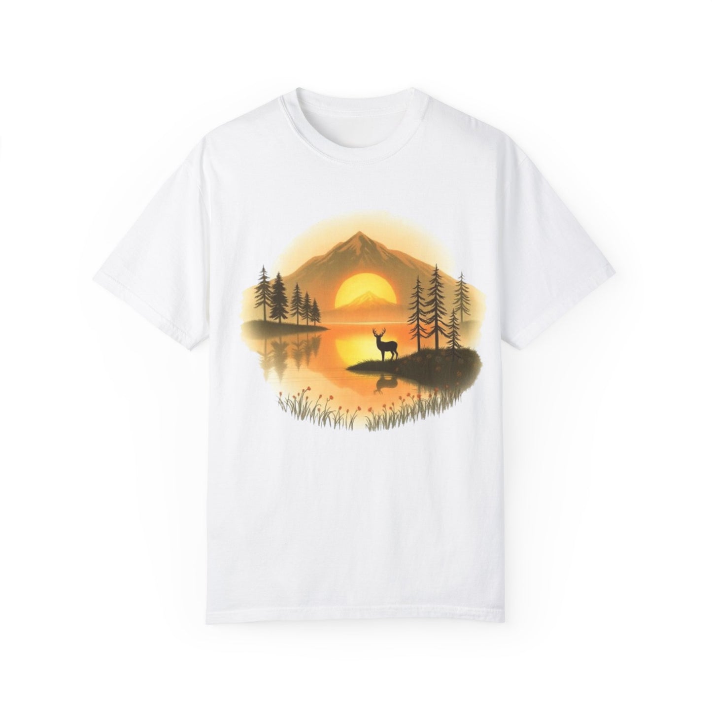 Mountain Sunset Glow T-Shirt