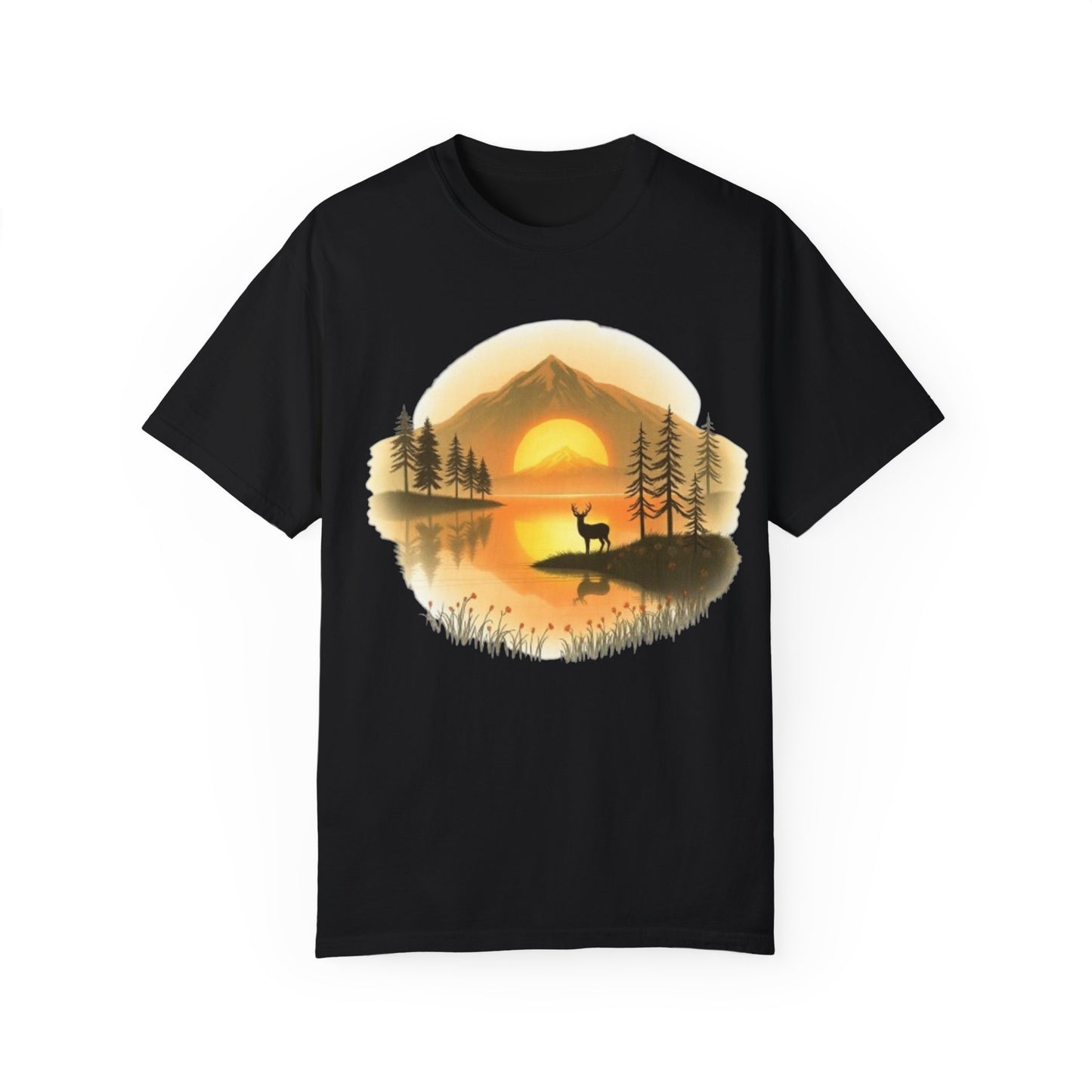 Mountain Sunset Glow T-Shirt