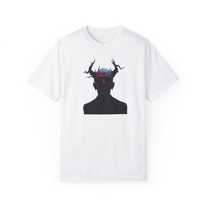 Horned Skull Man T-Shirt